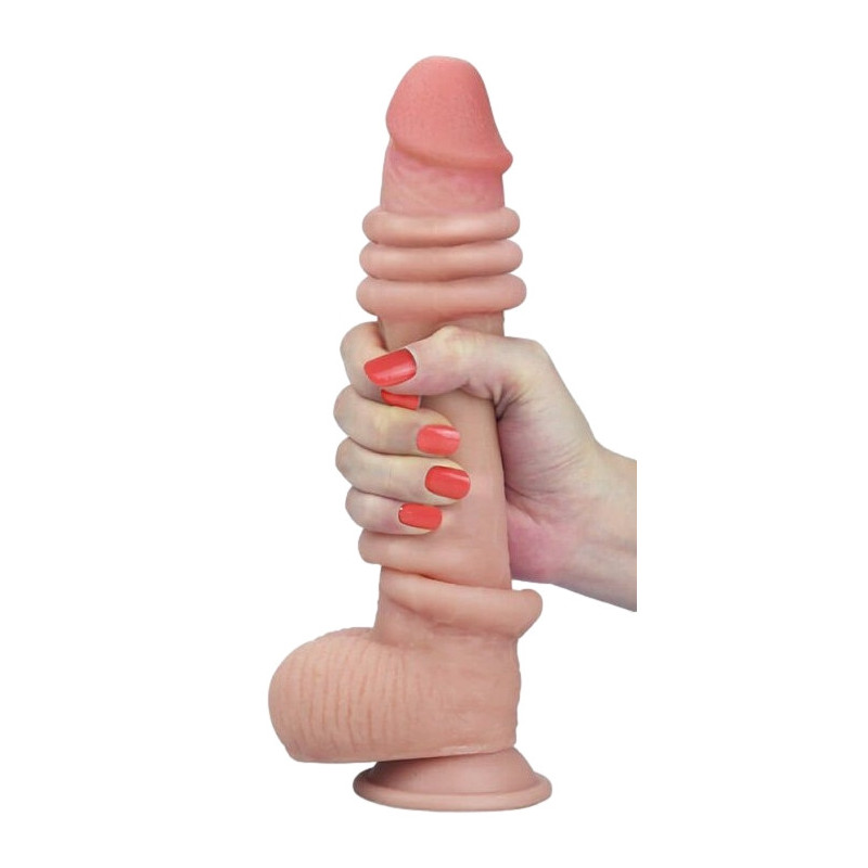 LoveToy SlidingSkin Gode réaliste SLIDING SKIN 13 x 3.5 cm